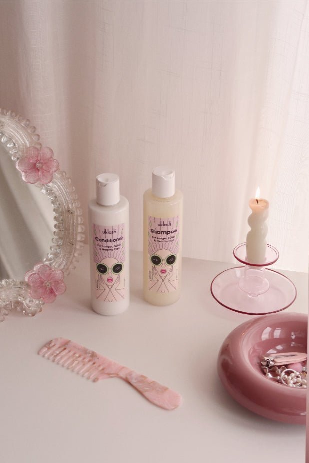 Introducing UKLASH Shampoo & Conditioner for nourished hair - UKLASH