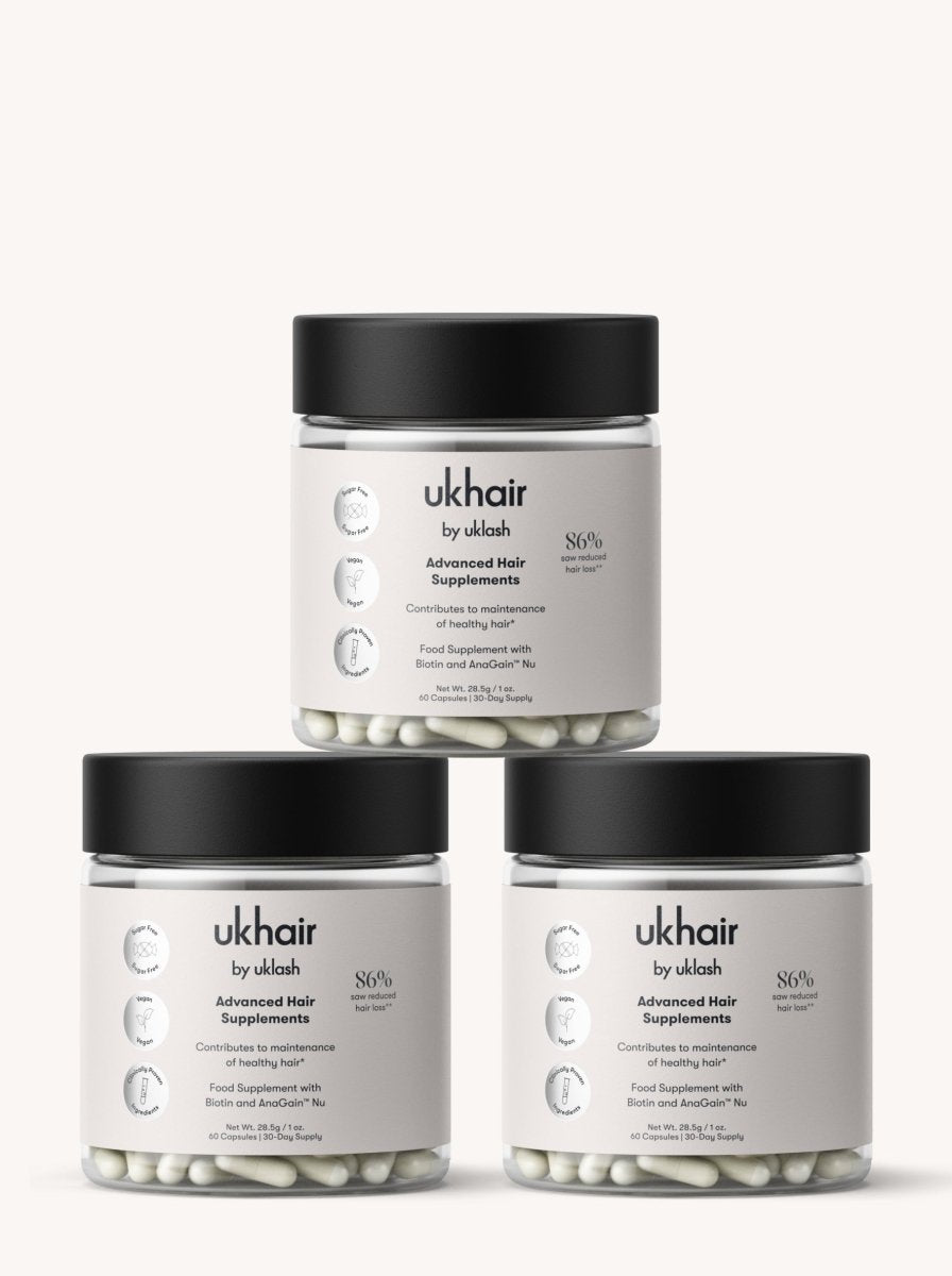Advanced Hair Supplements 90 Day Supply - UKLASH