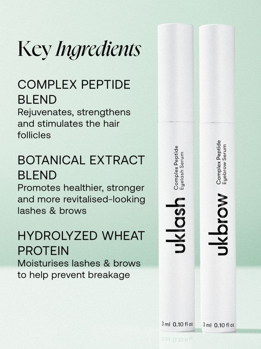 Complex Peptide Lash Growth Serum + Eyebrow Serum Set - UKLASH