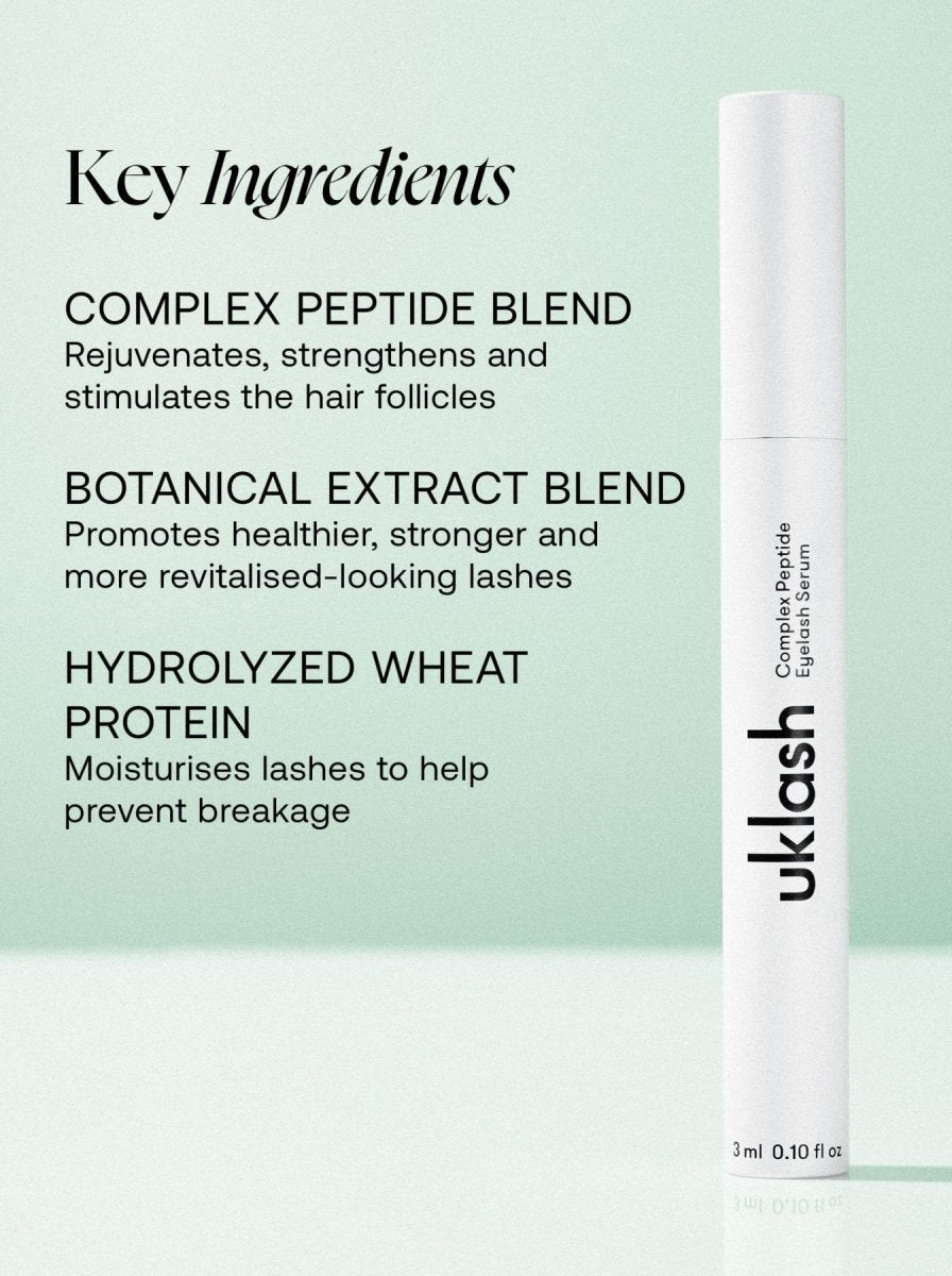 Complex Peptide Lash Growth Serum + Lengthening Mascara Set - UKLASH