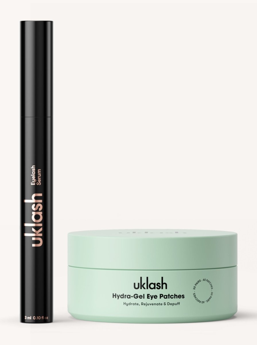 Lash Growth Serum + Hydra - Gel Eye Patches Set - UKLASH