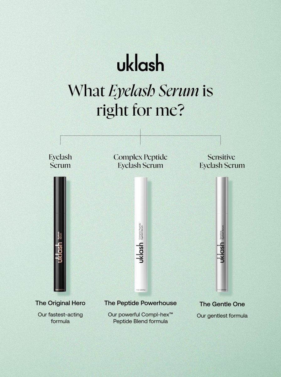 UKLASH Eyelash Serum Duo Set | Lash Growth Serum | Longer Lashes