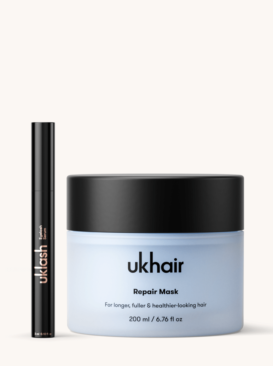 Lash Growth Serum + Hair Repair Mask Set - UKLASH