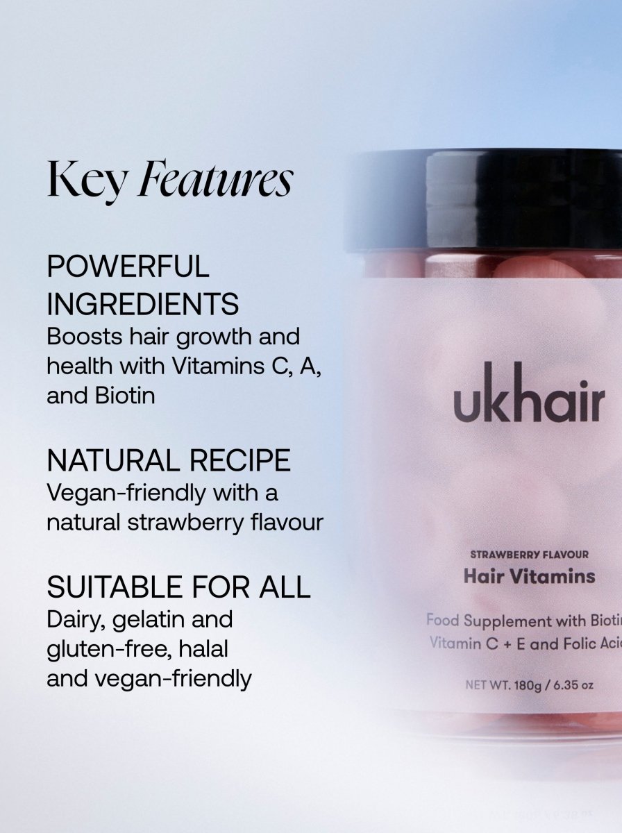 Lash Growth Serum + Hair Vitamins Set - UKLASH