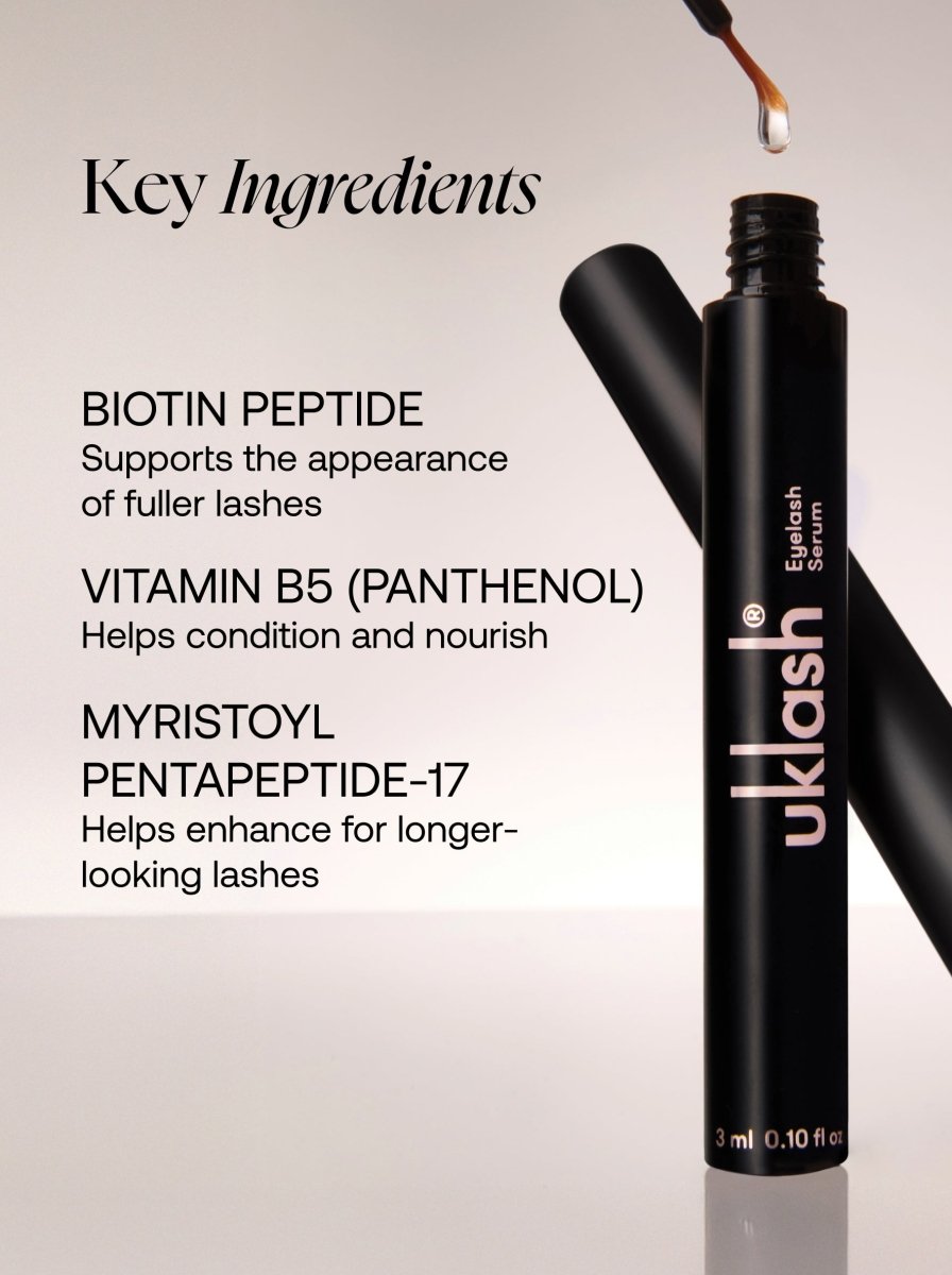 Lash Growth Serum + Hair Vitamins Set - UKLASH