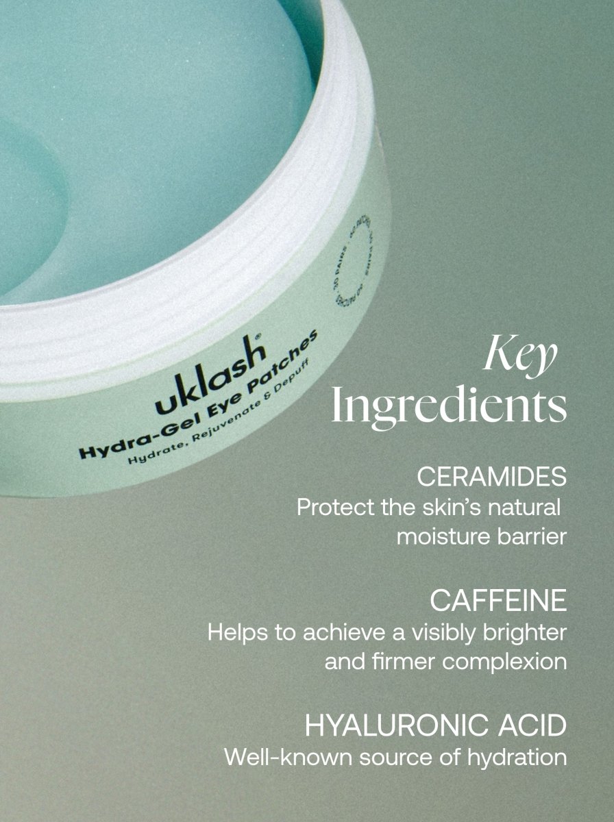 Lash Growth Serum + Hydra - Gel Eye Patches Set - UKLASH