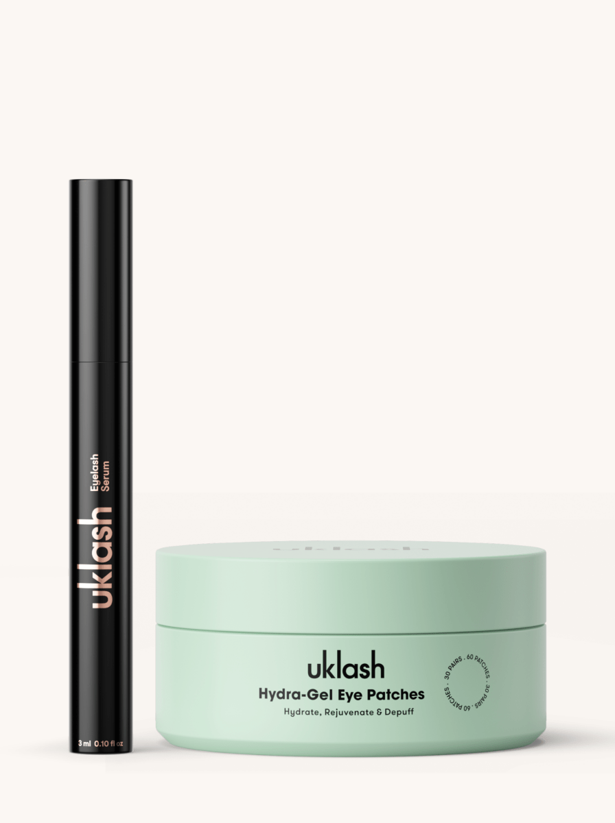 Lash Growth Serum + Hydra - Gel Eye Patches Set - UKLASH