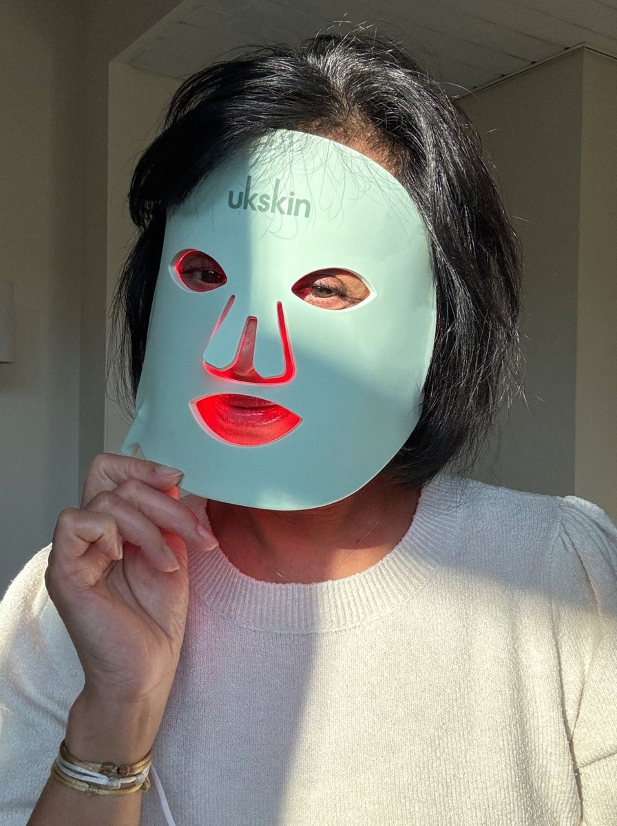 LED Dual Light Pro-Therapy Face Mask - UKLASH