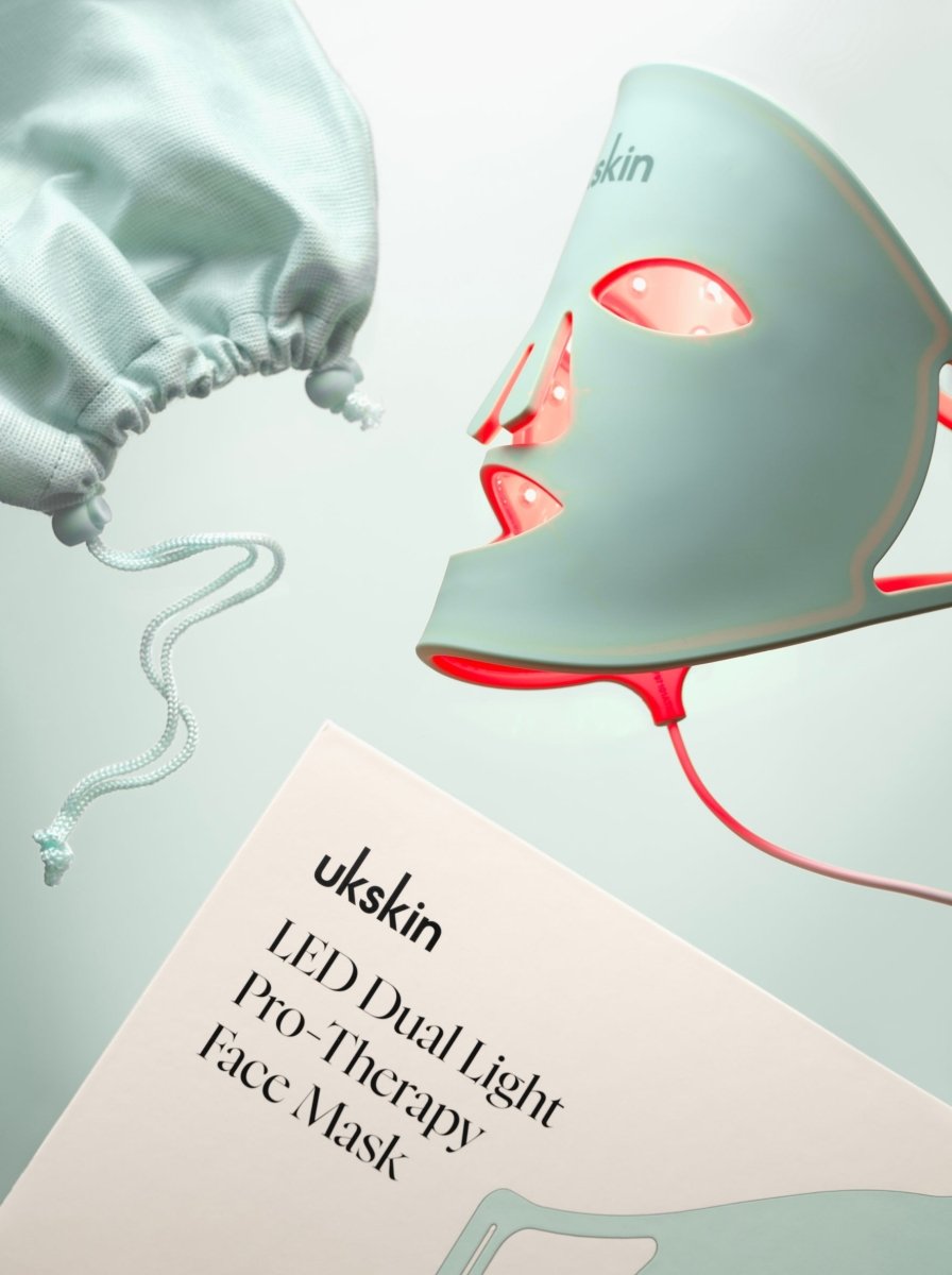 LED Dual Light Pro-Therapy Face Mask - UKLASH