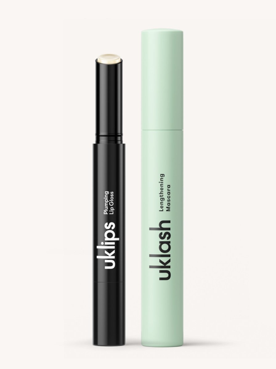 Lips and Lashes Set - Clear - UKLASH