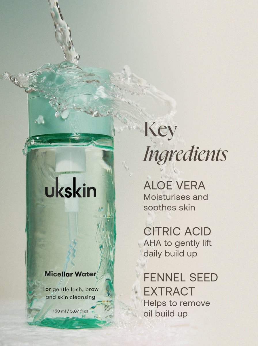 Micellar Water Lash & Brow Wash - UKLASH